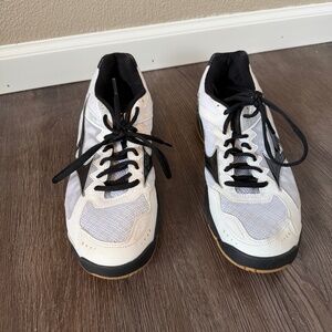 Mizuno Wave Supersonic 2 Volleyball Shoes White & Black- Women's 10